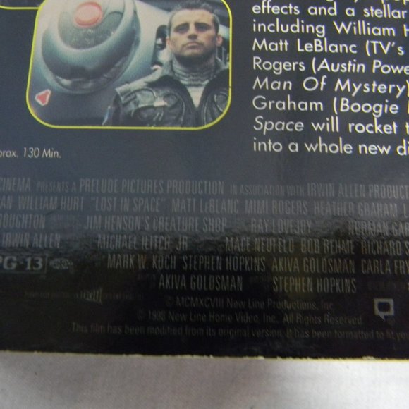 Lost In Space VHS Movie - Vintage 1998 - Picture 4 of 5